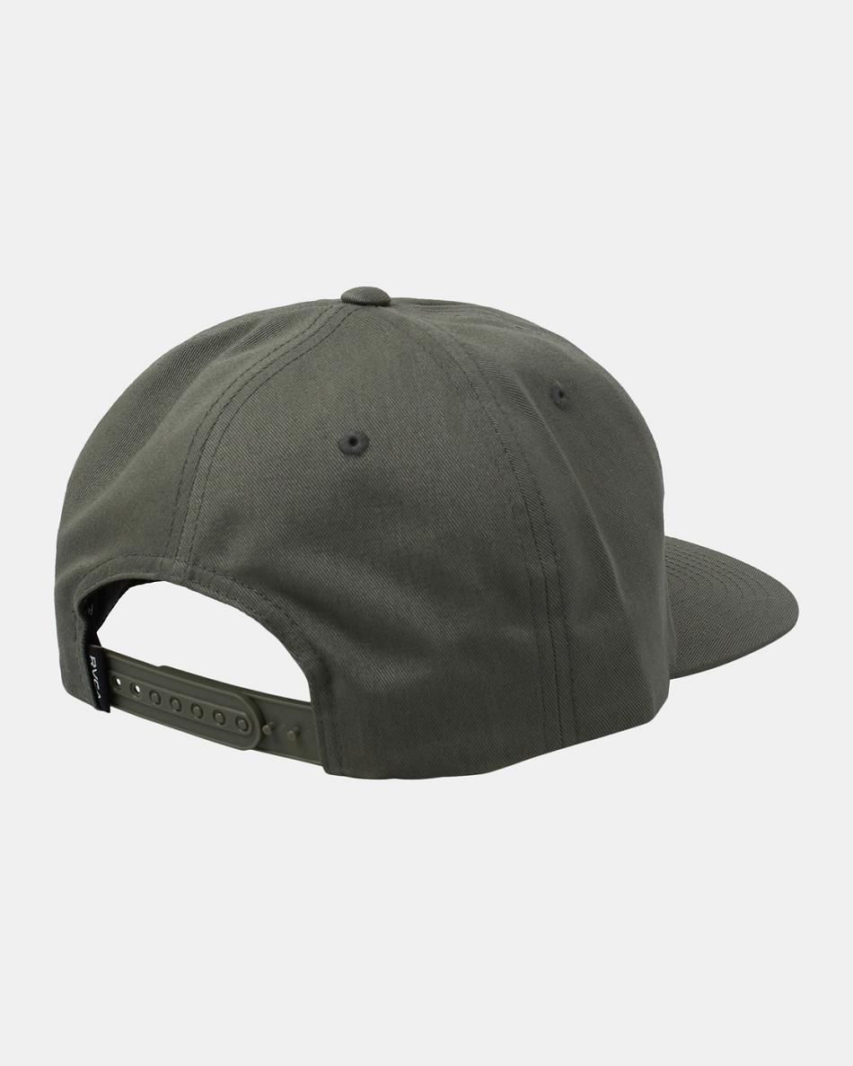 Olive Rvca Tipsy Toucan Snapback Men's Hats | LUSSX25102