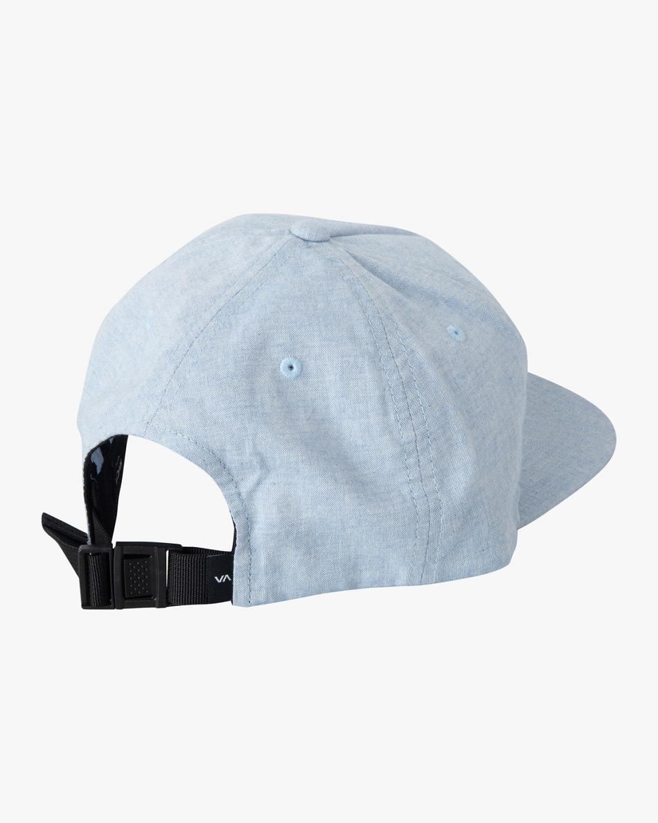 Oxford Blue Rvca That Do Clipback II Men's Hats | USNEJ73935