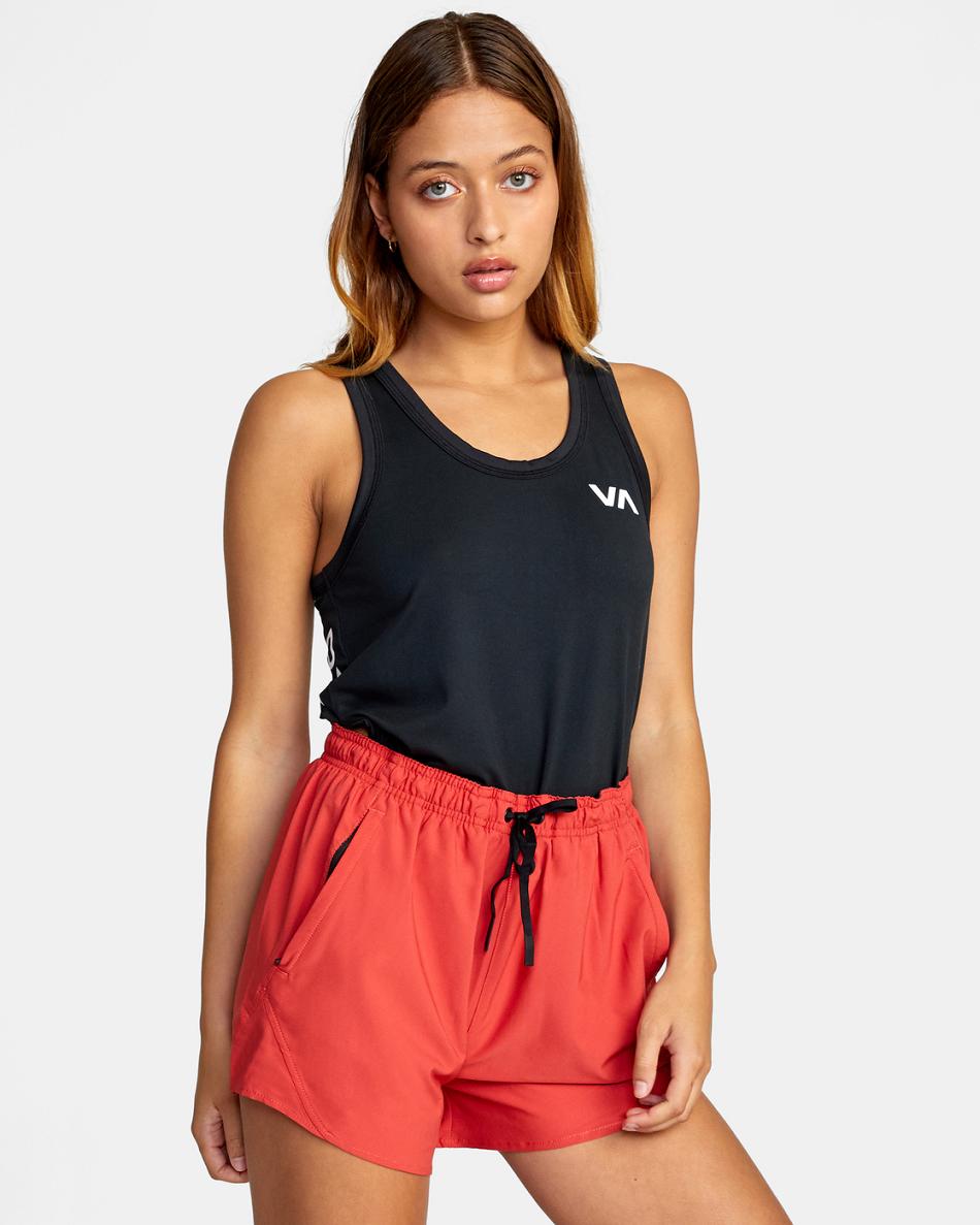 Red Earth Rvca VA Essential Yogger Workout 3 Women's Running Shorts | GUSEC71485