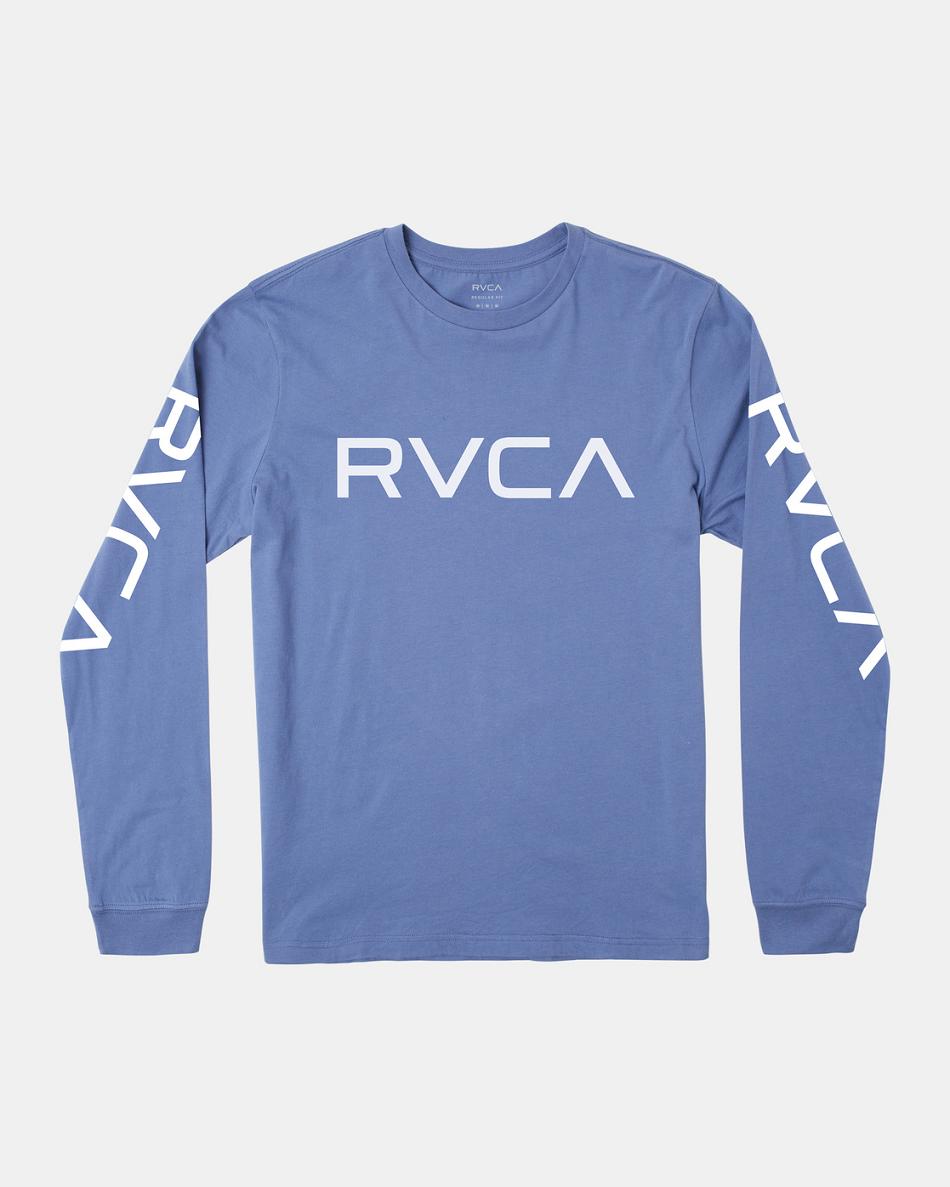 Royal Rvca BIG Men\'s Long Sleeve | MUSHR37256