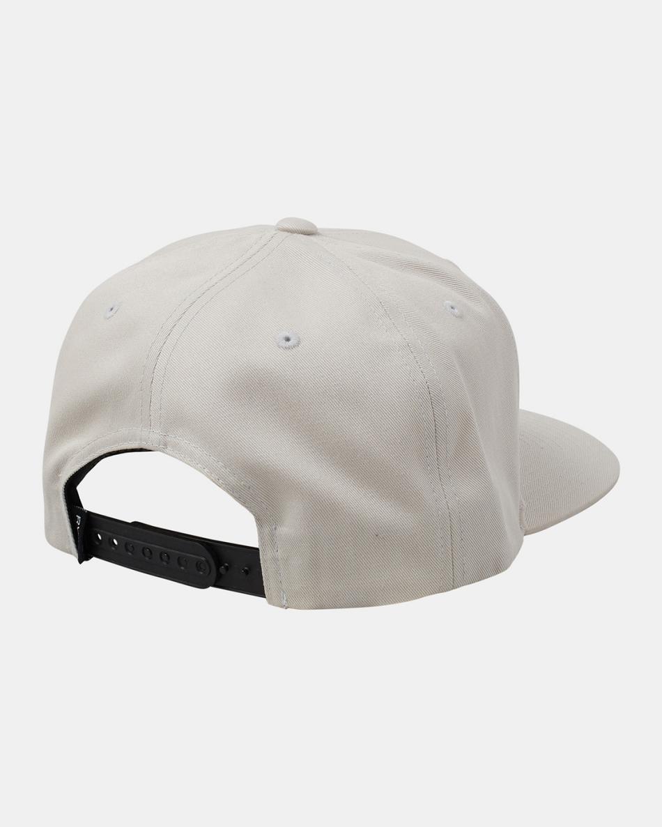 Smoke Rvca VA Patch Snapback Men's Hats | FUSUI50603