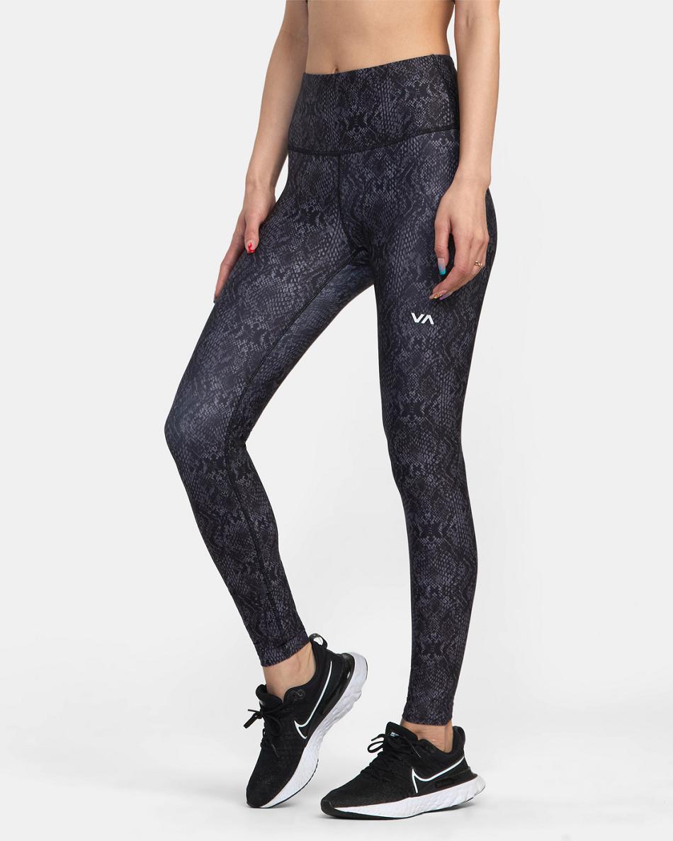 Snake Rvca VA Essential Workout Women's Leggings | FUSUI27096