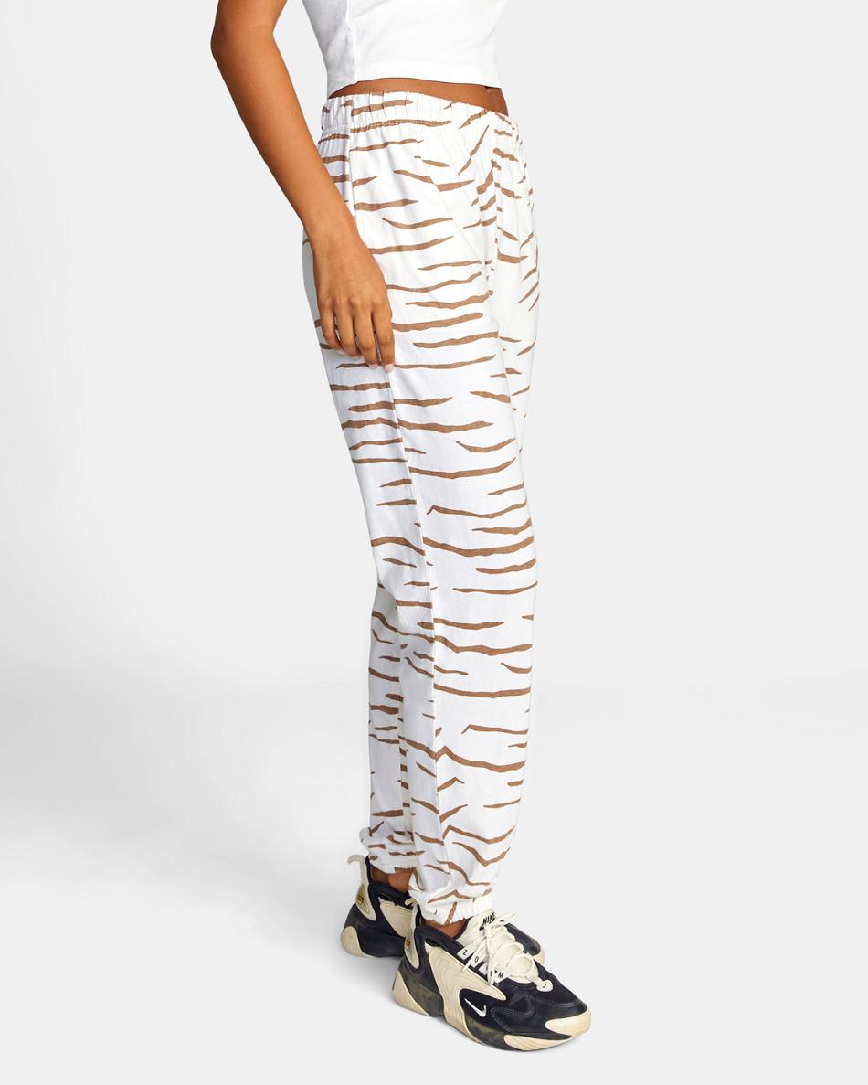 Wood Rvca Test Drive Sweatpants Women's Loungewear | USXBR92497