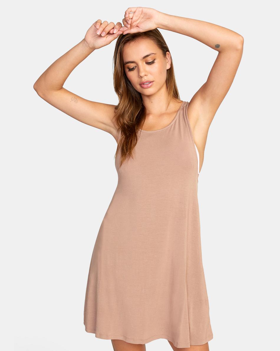 Wood Rvca Tripped Up Women's Cover ups | MUSFT75729