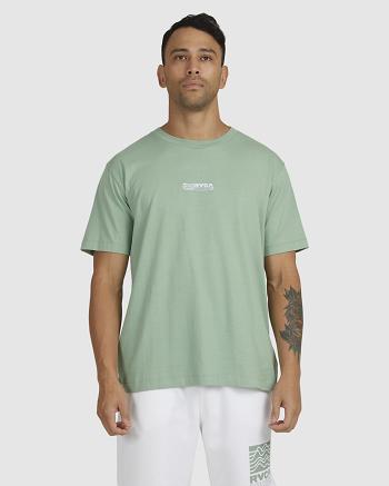 Basil Rvca RVCA Wave Tee Men's Short Sleeve | USJVR45817