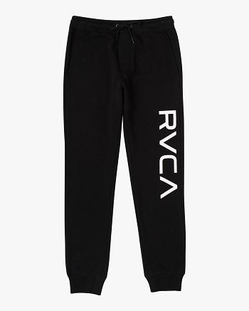 Black Rvca Big RVCA Men's Pants | USICD96031