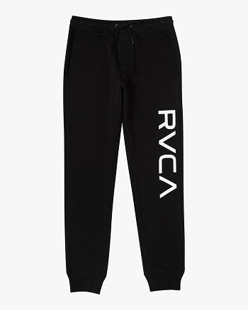 Black Rvca Big RVCA Sweatpants Boys' Jeans | USXBR52005