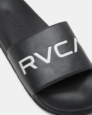 Black/White Rvca RVCA Sport Men's Sandals | USJBT25397