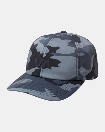 Camo Rvca Vent Perforated Clipback II Men's Hats | USNZX14999