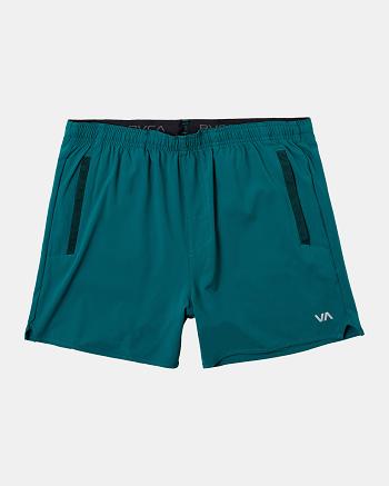 Everglade Rvca Yogger Elastic 15 Men's Shorts | USJKU68962