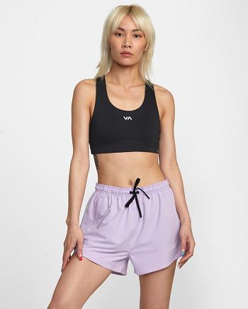 Lavender Rvca VA Essential Yogger Sport 12 Women's Skirts | USCVG92965