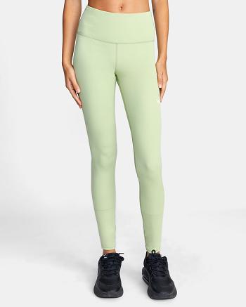 Light Sage Rvca VA Essential Workout Women's Pants | EUSVG99683