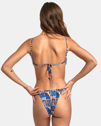Multi Rvca ANP Jesse Brown Women's Bikini Bottoms | AUSDF13261