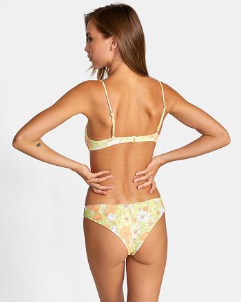 Multi Rvca Dreamfield Cheeky Women's Bikini Bottoms | USCIF40987