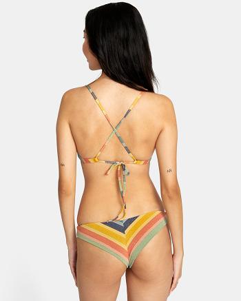 Multi Rvca Mirage Cheeky Women's Bikini Bottoms | AUSDF75895