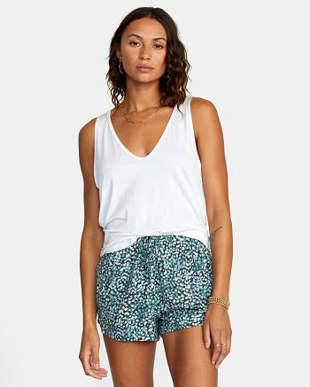 Palm Rvca New Yume Drawcord Shorts Women's Loungewear | LUSSX31702