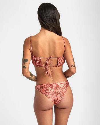 Sandlewood Rvca Oasis Women's Bikini Bottoms | SUSNY95498