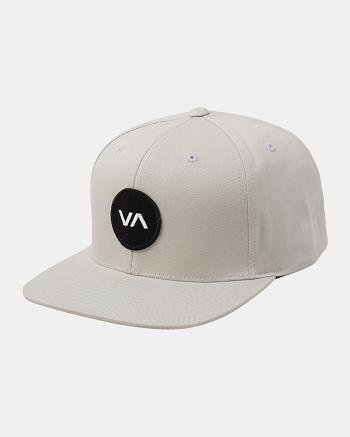 Smoke Rvca VA Patch Snapback Men's Hats | FUSUI50603